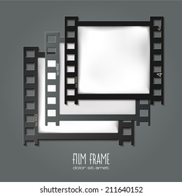 Vector Film Frame illustration / eps 10 / 