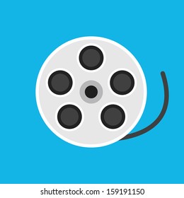 Vector Film Reel Icon