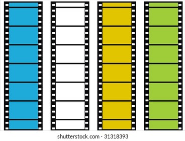 vector film strip