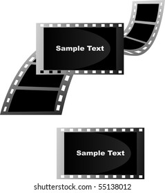 vector film strip