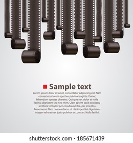Vector. Film Strip background