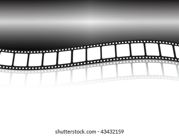Vector film strip background