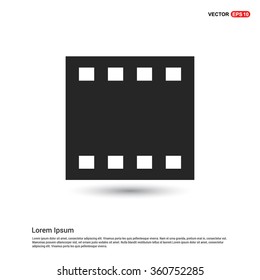 Vector Film strip icon
