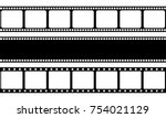 Vector film strip illustration