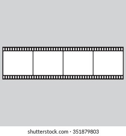 Vector film strip illustration
