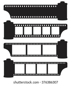 Vector film strip illustration