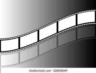 vector film strip multi style illustrator