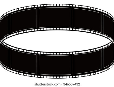 vector film strip multi style