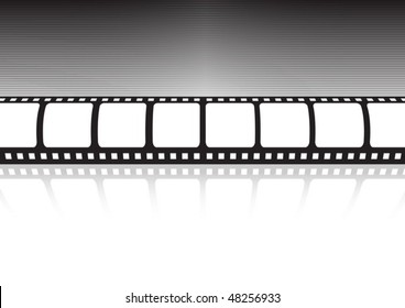 Vector film strip reflection