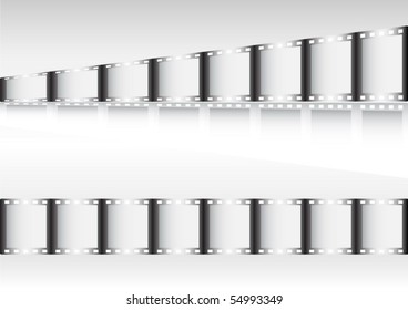 Vector film strip set