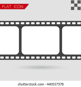 Vector film strip with space for your text