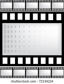 vector film strip with space for your text or image
