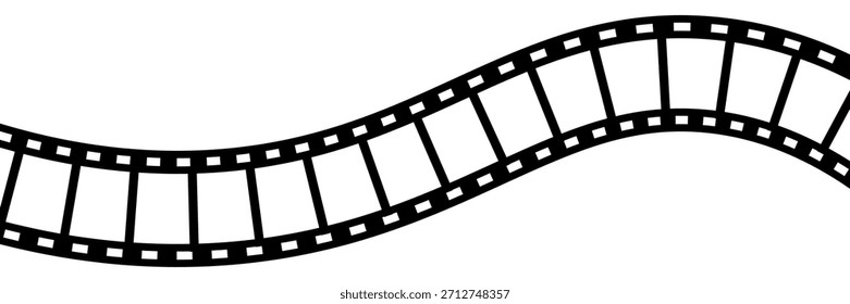 Vector film strip various background collection

