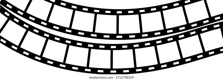 Vector film strip various background collection

