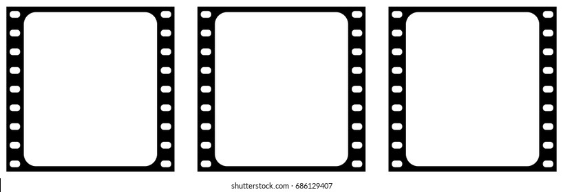 Vector Film Stripe Border