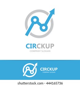 Vector finance logo design
