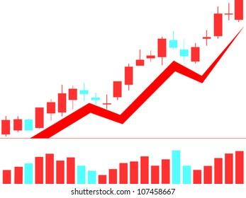 Vector Finance Stock Background