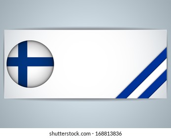 Vector - Finland Country Set of Banners