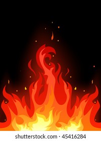 Vector of fire