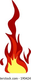 Vector of The Fire - Fire Clipart