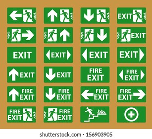 8,073 Emergency exit pictogram Images, Stock Photos & Vectors ...