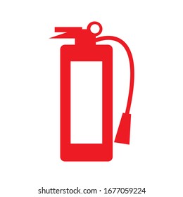 Vector of a fire extinguisher icon.