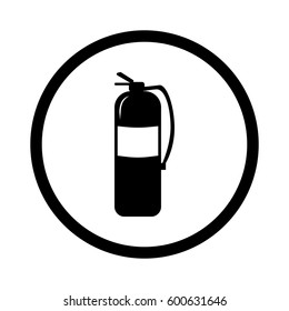 Vector fire extinguisher Icon