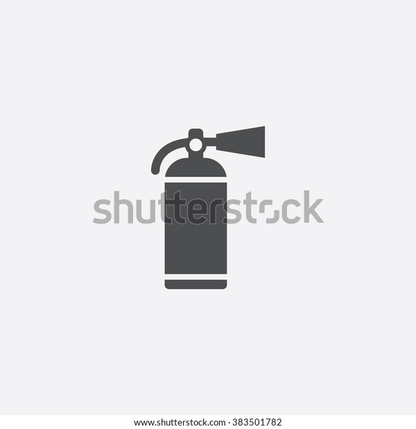 Vector fire extinguisher\
Icon