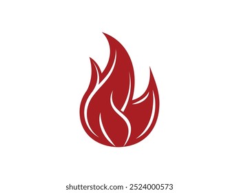 Vector fire flame icon. vector fire flame black icon on transparent background. Fire Flame Icon – Black Flame Vector Illustration on Transparent Background, Simple and Bold Design for Fire, Heat