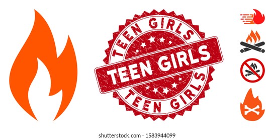 Teen Girls Caption
