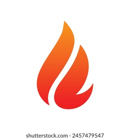 Vektorgrafik Fire Logo Premium Vorlage