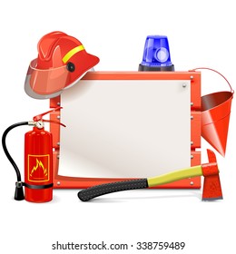 Vector Firefighter Board