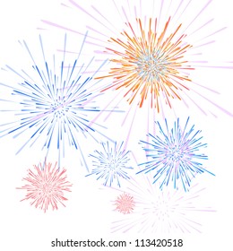 vector firework