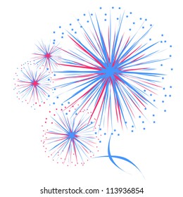 Vector firework