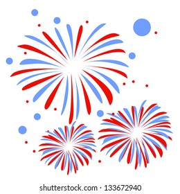 Vector firework