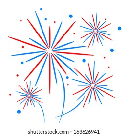 Vector firework