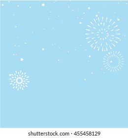 Vector firework