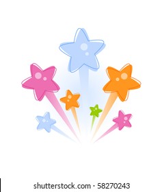 Vector. Firework