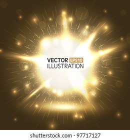 Vector firework illustration