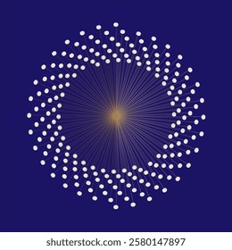 Vector firework shapes burst light rays