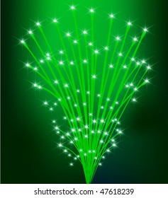 Vector fireworks
