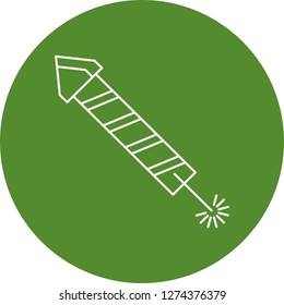 vector fireworks icon
