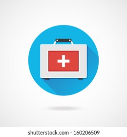 Vector First Aid Kit Icon