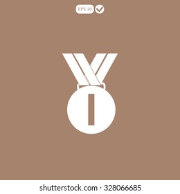 vector first place icon