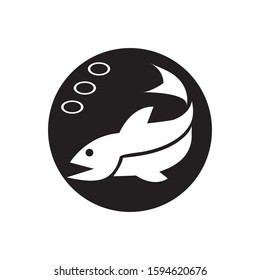 

Vector Fish Logo Or Icon Design Stock Vector - Illustration 