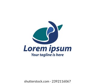vector Fish logo, template, ıcon 