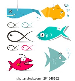 Vector Fish Set