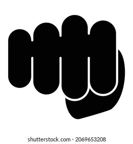Vektorfaust-Symbol-Design
