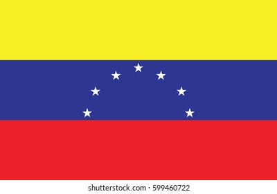 Venezuela Flag Venezuela National Flag Illustration Stock Illustration ...