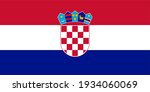 Vector flag of Croatia. Accurate dimensions and official colors. Symbol of patriotism and freedom. This file is suitable for digital editing and printing of any size.